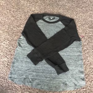 Men’s waffle colorblock tee